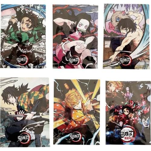 Anime Demon Slayer Kimetsu No Yaiba Mugen Train File Folder A4 Document Bag Folders For School Office Stationery Supplies