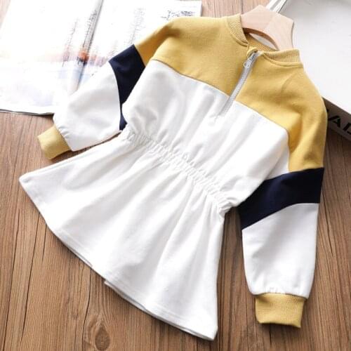 Spring baby girl dress Cotton kids clothes girls long sleeve princess dresses for children sport clothes costume Sweater dress