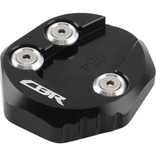 Motorcycle Kickstand Extension Pad Side Stand Enlarger Plate for HONDA CBR150R 2018-2020
