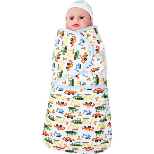 High Quality Newborn Sleepsack Cotton Baby Swaddle Bedding Blanket Infant Autumn Swaddling Wrap Parisarc FY029E