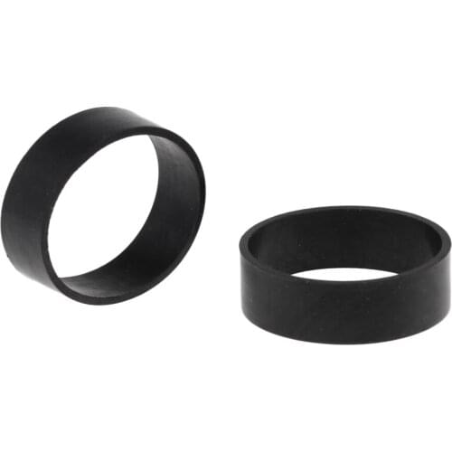 2x Tech Scuba Diver Backplate Harness Webbing Keeper Rubber Loop Replacement