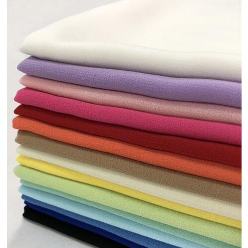 1 m *1.5 m Wide Pearl Chiffon Flowing Dress Skirt Cloth Chiffon Blouse Clothing Lining Cloth Thickened Chiffon Fabric