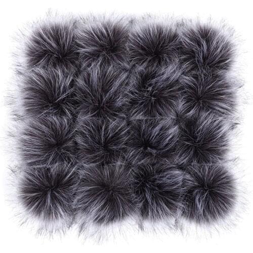 1 PC DIY Pompon 15cm Plush Pompoms Fur Balls Soft Fluffy Pom Pom For Sewing Knitted Keychain Scarf Hats DIY Jewelry Accessories