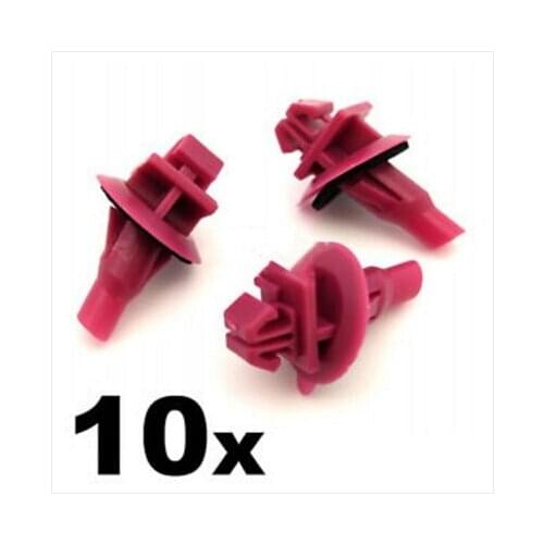10x For Toyota Land Cruiser Prado Exterior Side Moulding Trim Clips- 75881-60010