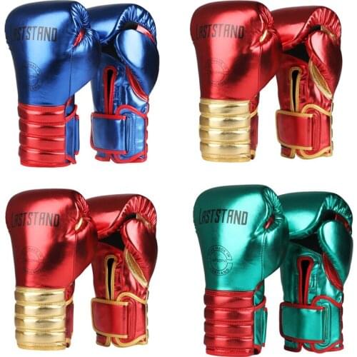 6 8 10 12 OZ Wholesale Muay Thai Microfiber Leather Boxing Gloves Adult Kids Women Men MMA Gym Training Grant Boxing Equipments