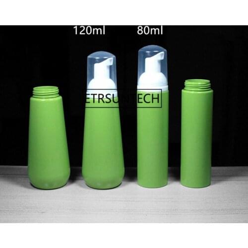 80ml 120ml Foaming Bottle Soap Mousses Liquid Dispenser Froth Pump Shampoo Lotion Bottling Foam Bottles F1362
