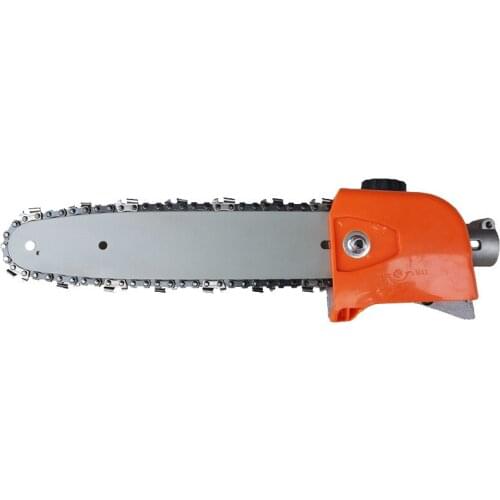 Lawn Mower/brush Cutter/weeder/hedge Trimmer Accessories,saw Tree/high Branch Saw,gear Box Assembly with Guide Chain