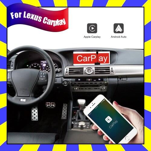 Wireless Apple CarPlay Android Auto Car Upgrade Screen For Lexus LS Ls500h Ls350 Ls460 Ls600 Audio GPS Navi Multimedia Head Unit