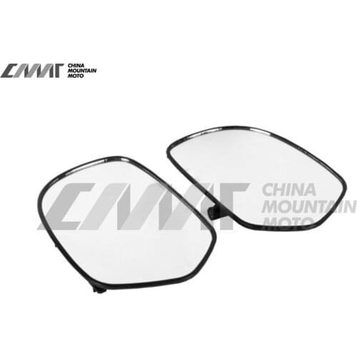 Left Right Clear Rear View Side Mirrors Glass case for Honda GOLDING GL1800 2001-2012