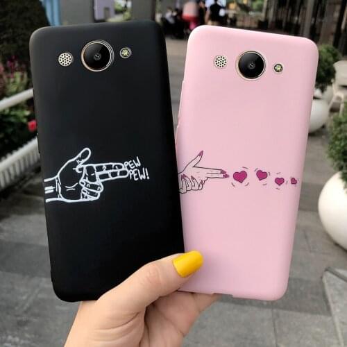 For Huawei Y3 2017 Case Huawei Y3 2017 CRO-L22 Candy Silicone Soft Back Cover For Huawei Y3 Y 3 2017 Coque Y3 2018 CAG-L22 Funda
