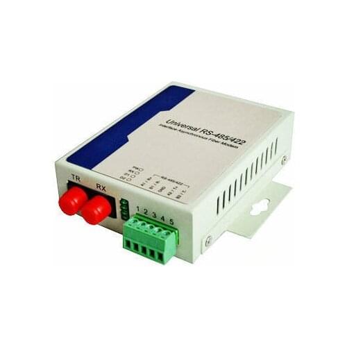 Industrial Grade RS485 RS422 Digital Optical MODEM, Serial to Dual Fiber Optic Converter Singlemode Multimode FC/SC/ST