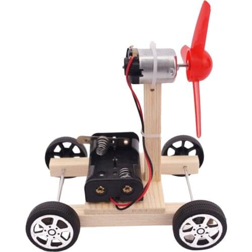 Kids Electric Wind Turbine Toy Learning Physics Kit Science Educational Models Gadgets, 3D Kids DIY