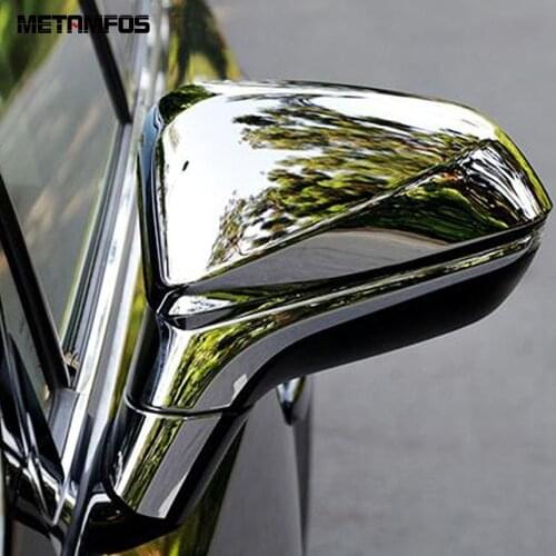 For Lexus RX 2016 2017 Chrome Rearview Side View Door Mirror Cover Trim Protection Cap Sticker Exterior Accessories Car Styling