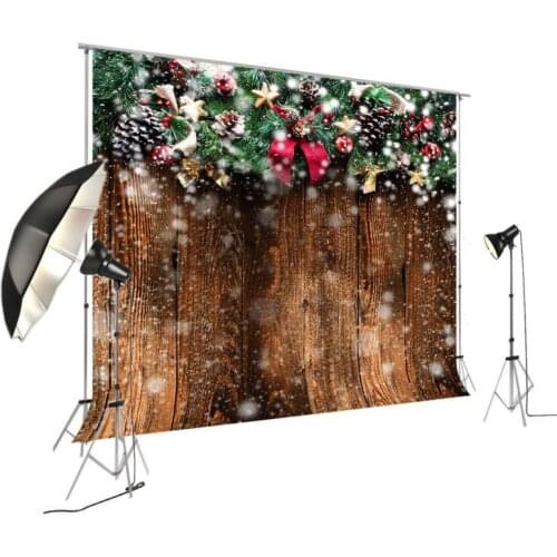 HUAYI Photography Backdrops Christmas Photo Background Christmas Xmas Family Party Decor Banner Studio Photobooth BackdropXT7396