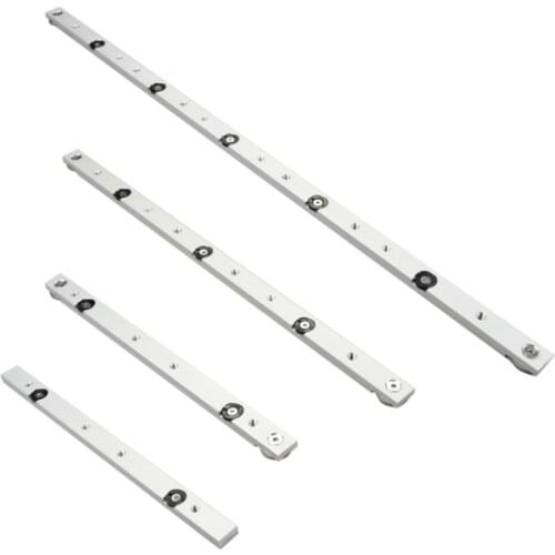 Woodworking DIY Tools T Slot Miter Bar Aluminum Slider Table Saw Gauge Rod 300 / 450 / 650mm Suitable For T-Slot And T-Track