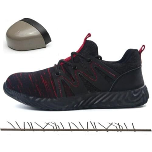 Indestructible Ryder Shoes Men and Women Steel Toe Work Safety Shoes Men Boots Puncture-Proof Sneakers Trekking Designer Shoes