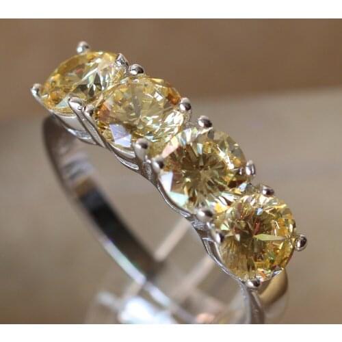 New Design Crown Full Bling Simulated Crystal Wedding Rings 925 Sterling Silver Clear Zircon Womens Fashion Ring Fine Jewellery