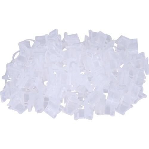 Grafting clip transparent gardening tool 100 pieces