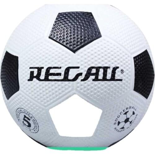 REGAIL Rubber Football No. 5 Golf Face Football Training Football Practice Football