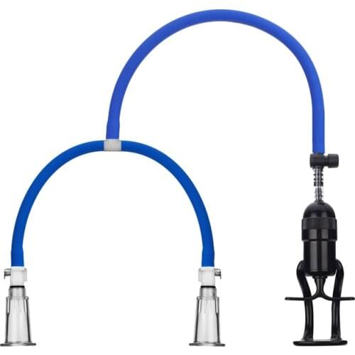 Sex Toys High-end Finger Grip Pump with QR Valve Acrylic Cylinder with Vacuum Valve Pump Sucking Nipple Stimulator Masturbation