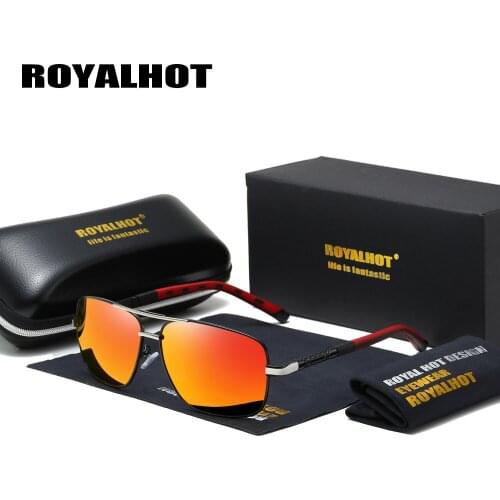 RoyalHot Men Women Polarized Alloy Cool Oval Frame Sunglasses Driving Sun Glasses Shades Oculos masculino Male 900126