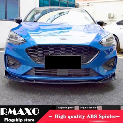 For Focus ABS Rear Bumper Diffuser Protector For 2019-2020 Focus SCK Body kit bumper rear Front shovel lip rear spoiler