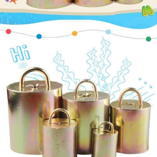 1Pcs Large thickening extra large cow bells copper bells hanging bells for cows sheeps bells small bells