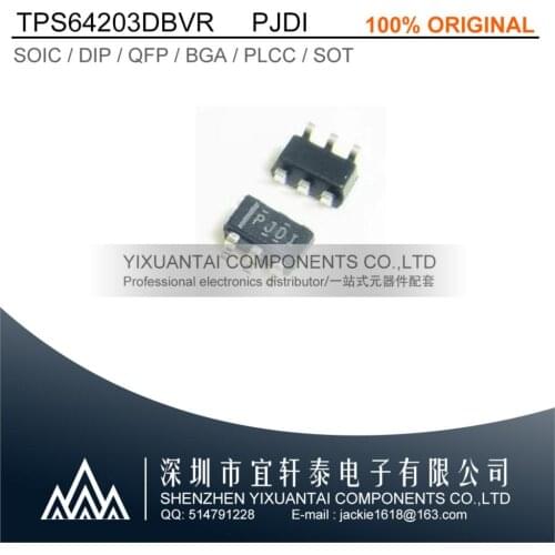 10pcs/lot 50pcs/lot 100pcs/lot Free shipping 100% original TPS64203DBVR TPS64203 64203 PJDI SOT23-5