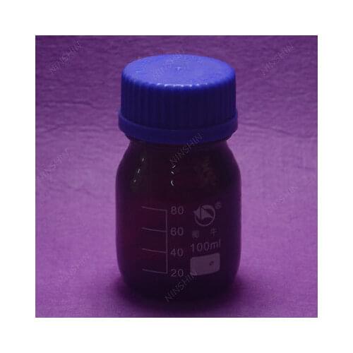 100mL Amber Brown Reagent Bottle with Cap Autoclavable, Heavy Wall,lab Glassware