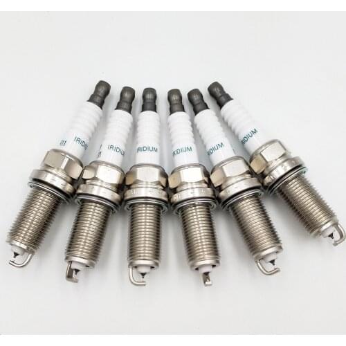 6pcs/lot 90919-01247 FK20HR11 Spark Plugs Double Iridium For Toyota RAV4 crown REIZ Prado Venza Lexus V6 3.5L 9091901247 3426