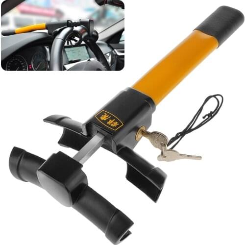 Universal Car Auto Steel Steering Wheel Lock Anti Theft Security Device anti theft steering wheel lock