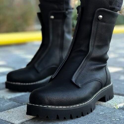 Boots for Men Boot Mens Winter Shoes Fashion Snow Boots Plus Size Winter Sneakers Ankle Men Shoes Winter Boots Footwear Men