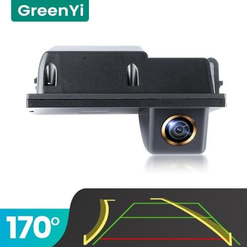 GreenYi Trajectory 170° AHD Car Rear View Camera for Land Rover Freelander 2 Discovery 3 4 Range Rover Sport Night Vision 4 Pin