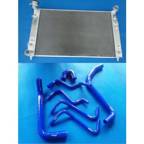 52MM Aluminum Radiator + Silicone Hose 1997-2002 For Holden Commodore VT VX Commodore V6 3.8L 1997 1998 1999 2000 2001 2002
