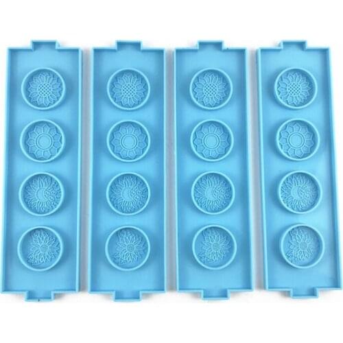 Coffee Capsule Storage Rack Epoxy Resin Mold Coffee Pod Holder Shelf Stand Silicone Mould DIY Crafts Casting Tool