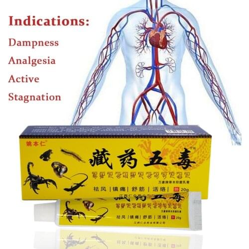 Chinese Tibet Analgesic Cream Treat Rheumatoid Arthriti joint Pain Back Pain Relief Analgesic Balm Ointment Herbal Cream Plaster