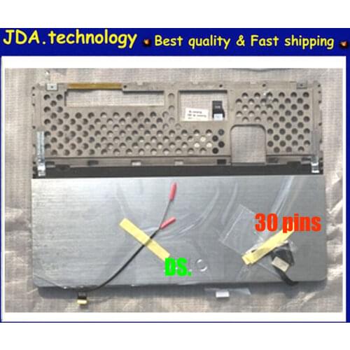 95%New Silver back cover FOR SONY Vaio SVF15N SVF15N17CXB SVF15NB1GL OFHD STAND ASSY Hinges &30PIN LCD Video Cable
