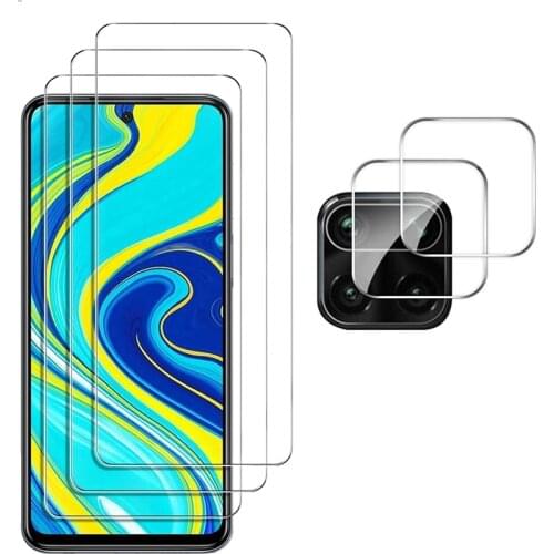 Redmi Note 9 Pro Case Note9s Cover For Xiaomi Remi Note9 9s 9pro Max Note9pro Phone Protective with Camera Lens Glas Bumper