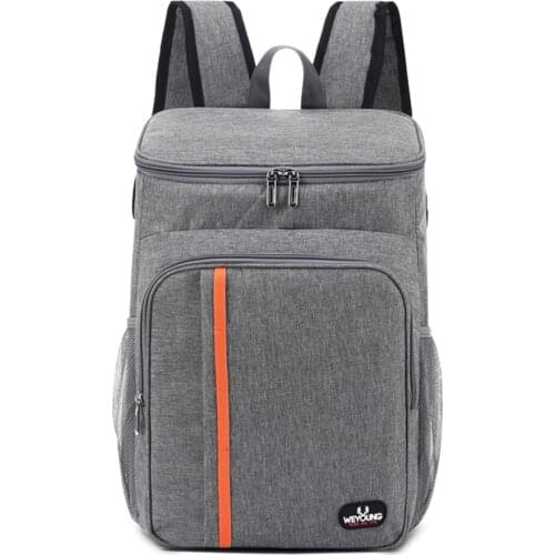 18L Cooler Backpack Waterproof Insulated Backpack Leak-Proof Cooler Bag Large Capacity for Men Women to Camping Hiking Goods