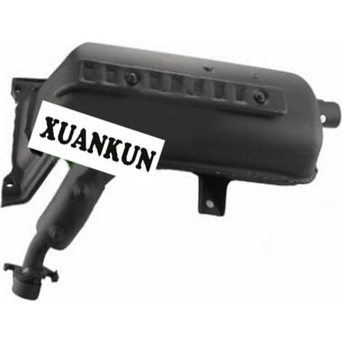 XUANKUN Exhaust Muffler Exhaust Cylinder No Joint Motorcycle Exhaust