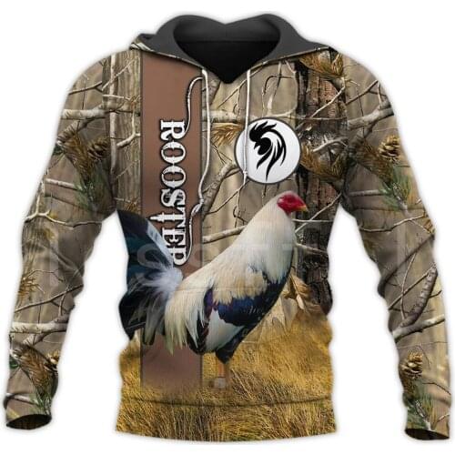 Tessffel Animal Symbol Chicken Rooster Funny Crewneck NewFashion Tracksuit Harajuku 3DPrint Zipper/Hoodies/Sweatshirts/Jacket 19