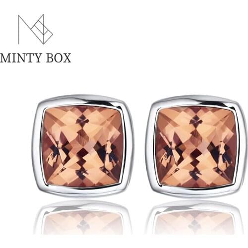 Zultanite Diaspore 6.4 Carats Gemstone Stud Earrings for Women Solid 925 Sterling Silver Sunlight Color Change Gems Fine Jewelry