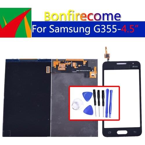 Original quality LCD For Samsung Galaxy Core 2 SM-G355H G355H G355 LCD Display With Touch Screen Digitizer Sensor Panel