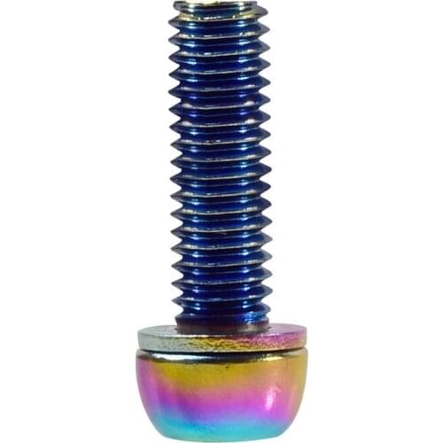 1pc bicycle colorful screws for bicycle brakes tube clamp shifting finger bicycle DIY replacement parts