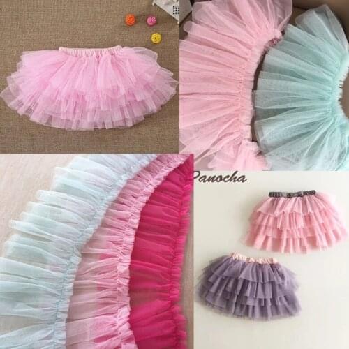 5yard/lot 3color Chiffon ruffles lace fabric trimming dress skirt doll decoration lace trim Diy mesh garment accessories lace