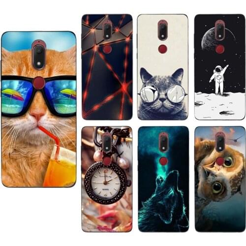 For BQ 5732L Aurora SE Case Soft Thin Fashion Cartoon Cover for BQS 5732L BQ-5732LAurora SE Top Quality