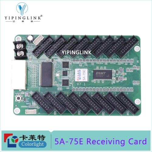 Colorlight 5A-75E receiving card for full color led screen outdoor and indoor video wall P10 LED display sparepart colorlight