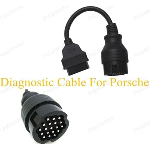 Hot Sale OBD2 Interface Diagnostic Scanner Cable For Porsche Car Diagnostic Cable Free Shipping