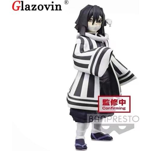 Glazovin Original Version 17 Cm Demon Slayer Iguro Obanai Action Figure Toys Anime Figurals Brinquedos