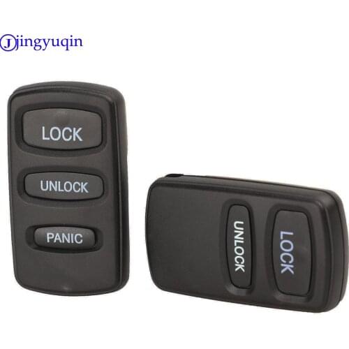 Jingyuqin 10p For Mitsubishi Triton Galant Pajero Lancer Outlander Challant 2/3 B Remote Car Key Case Cover Styling Free Shiping